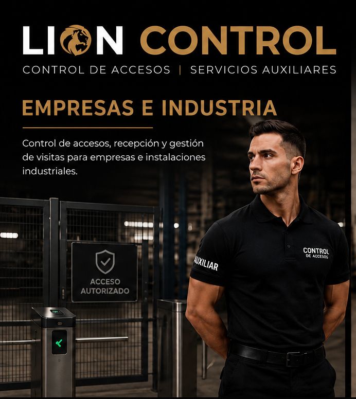 Control de accesos empresas Lion Control