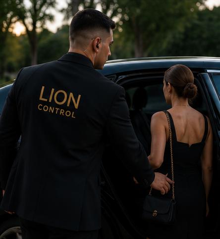 Acompañamiento VIP Lion Control alfombra roja